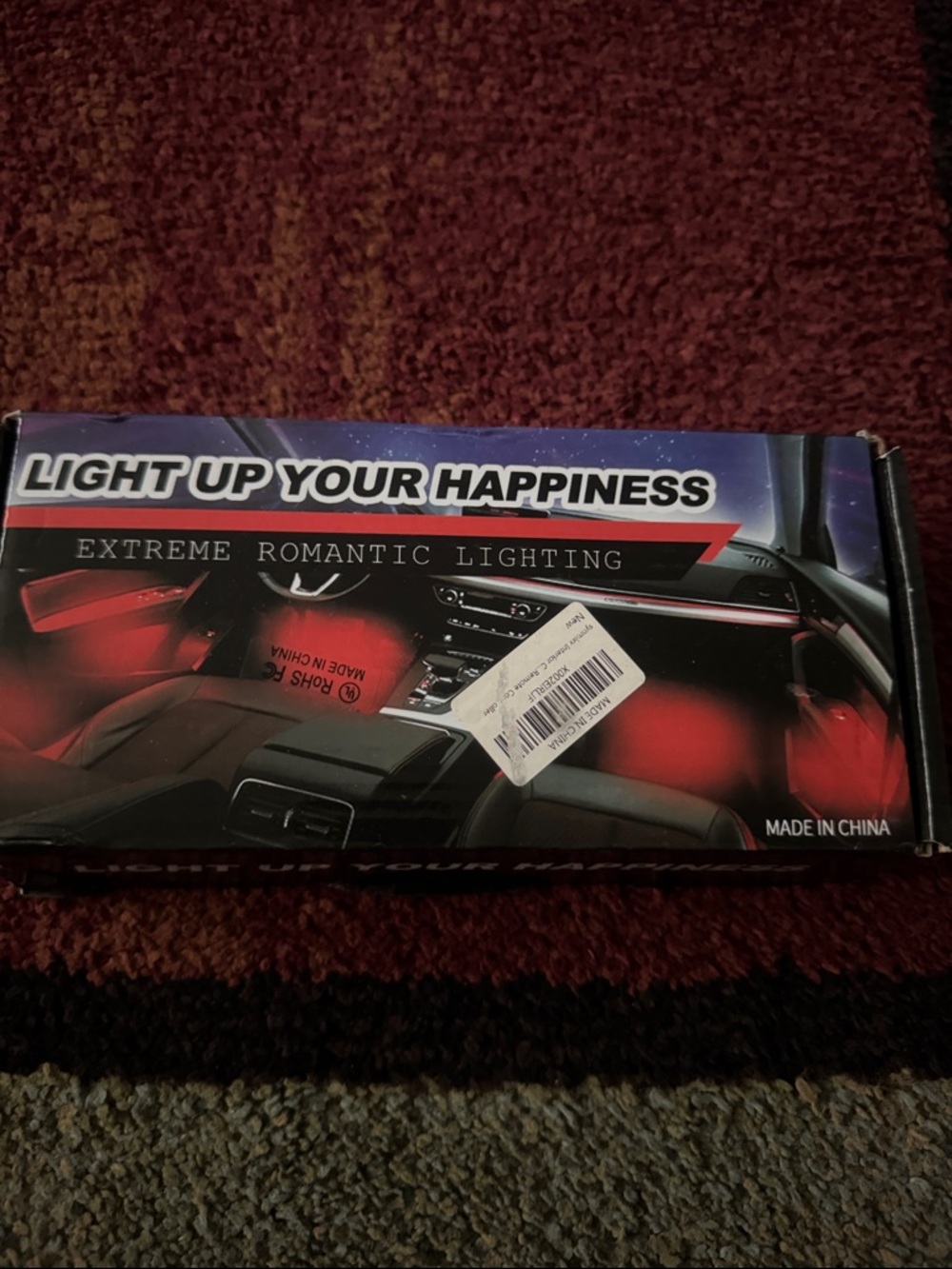 LED lights for inside car
